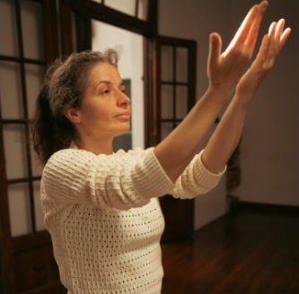 Daria Denisova practicando Chi Kung